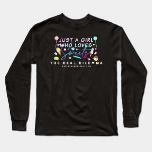 Meagan Brandy Long Sleeve T-Shirt - Just a girl by Meagan Brandy